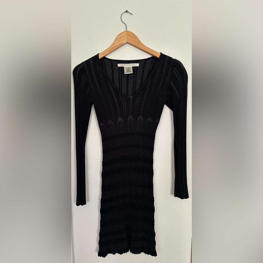 XS Max Studio Long-sleeve Dress